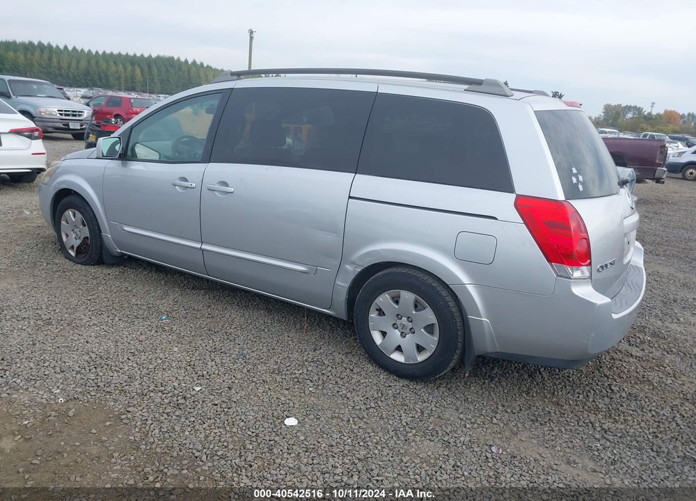 2006 NISSAN QUEST 3.5 VIN: 5N1BV28U86N103316