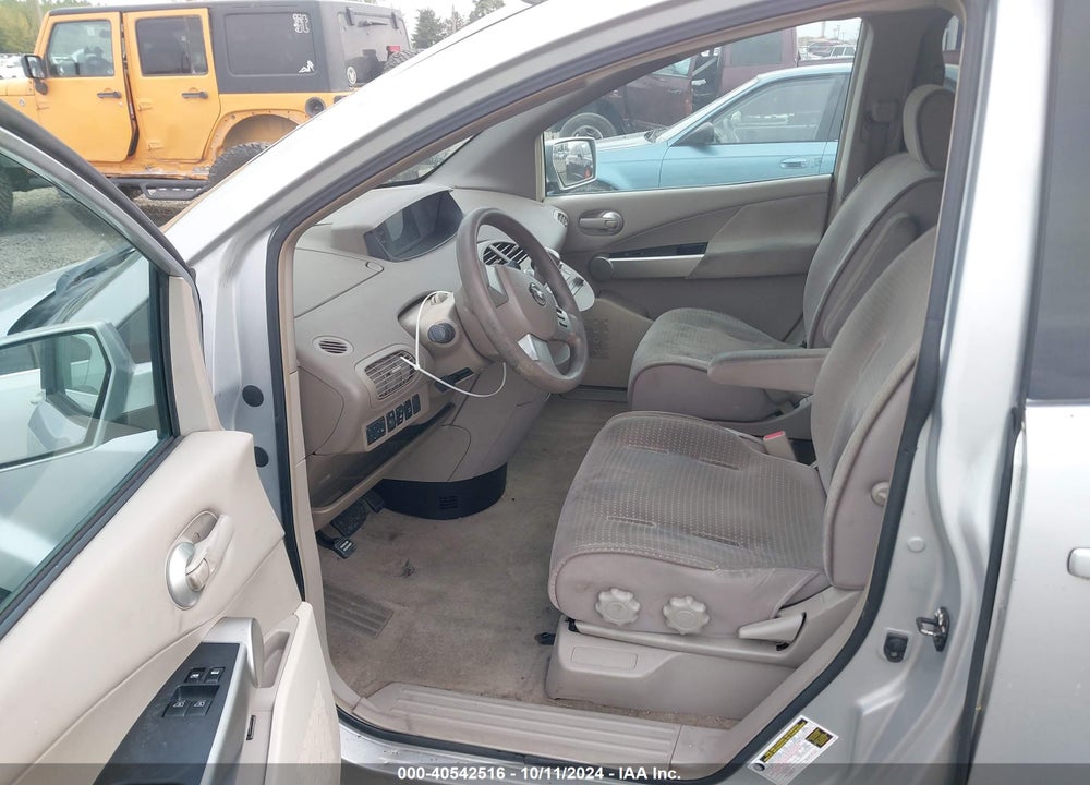 2006 NISSAN QUEST 3.5 VIN: 5N1BV28U86N103316