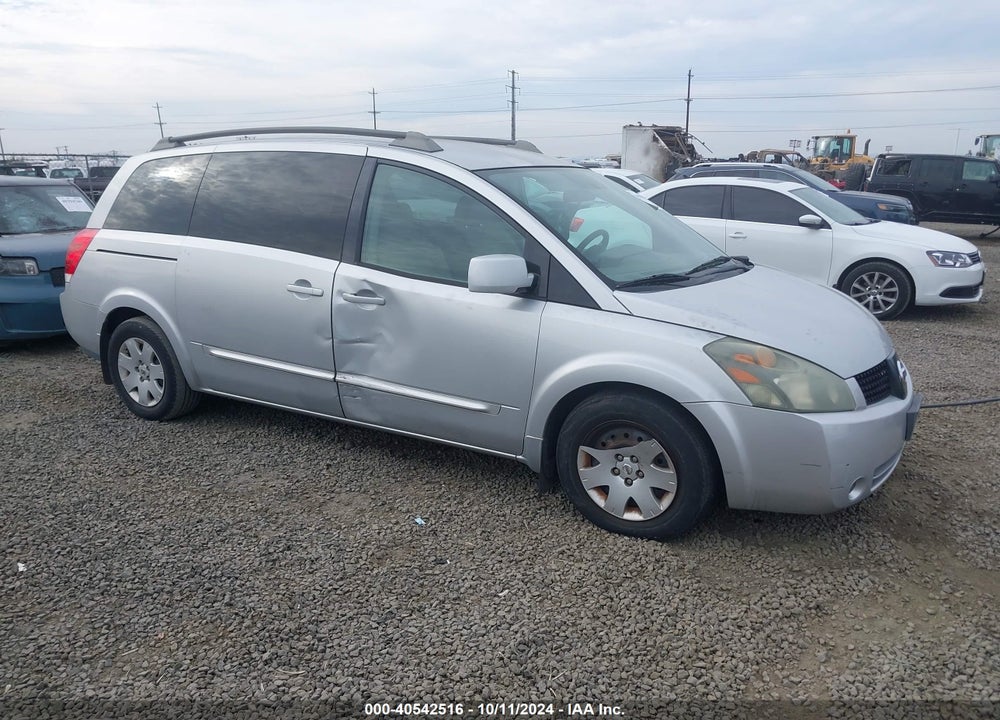 2006 NISSAN QUEST 3.5 VIN: 5N1BV28U86N103316