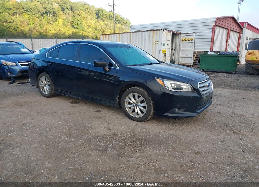 2016 SUBARU LEGACY 2.5I PREMIUM VIN: 4S3BNAE63G3019695