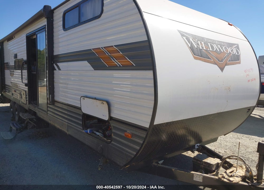 2021 FOREST RIVER WILDWOOD 36VBDS VIN: 4X4TWDM25M8808294