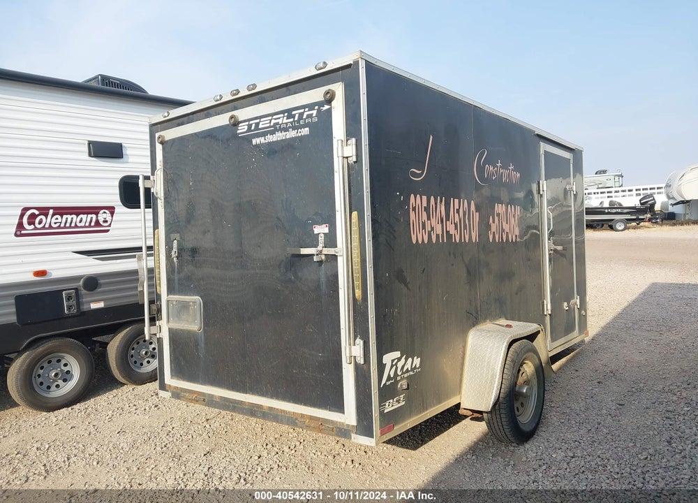 2016 STEALTH TRAILER VIN: 52LBE1211GE040116