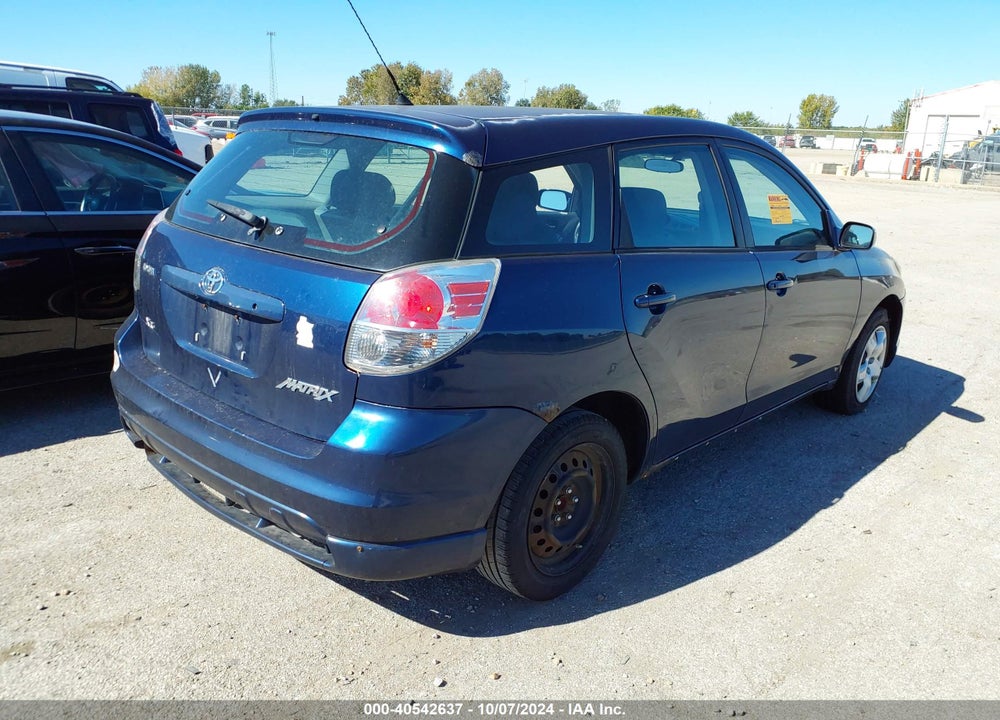 2008 TOYOTA MATRIX/XR VIN: 2T1KR32E38C714442