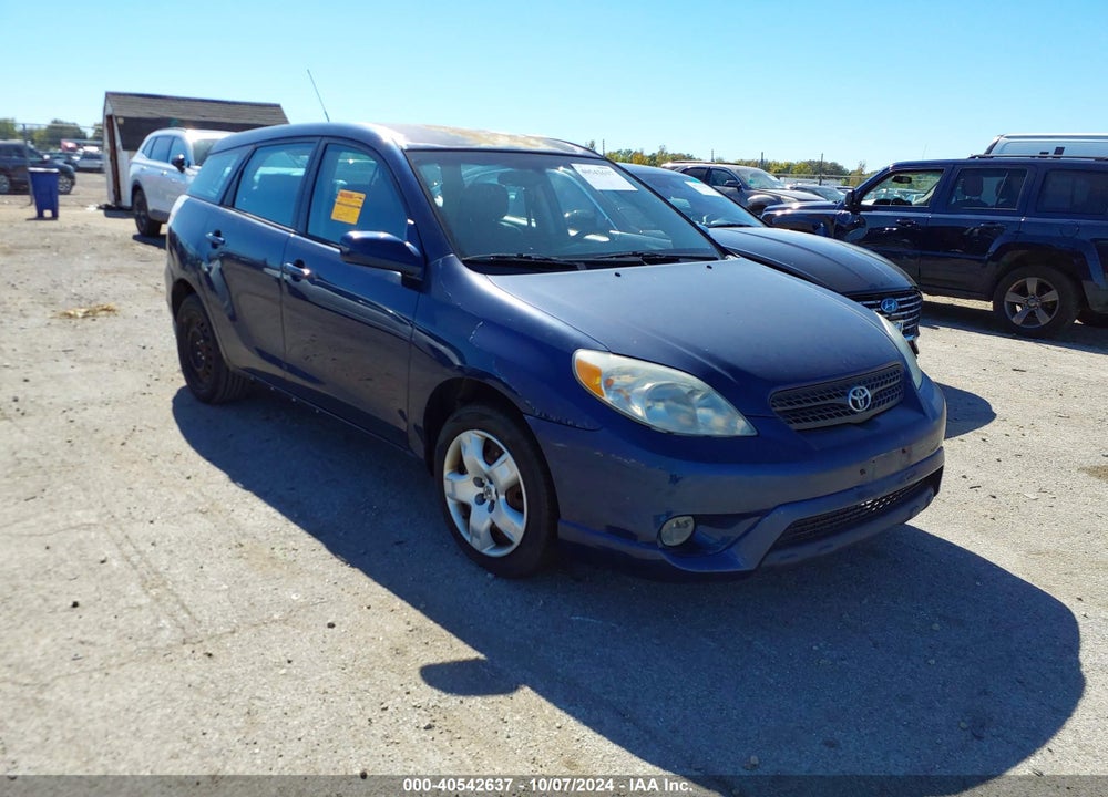 2008 TOYOTA MATRIX/XR VIN: 2T1KR32E38C714442