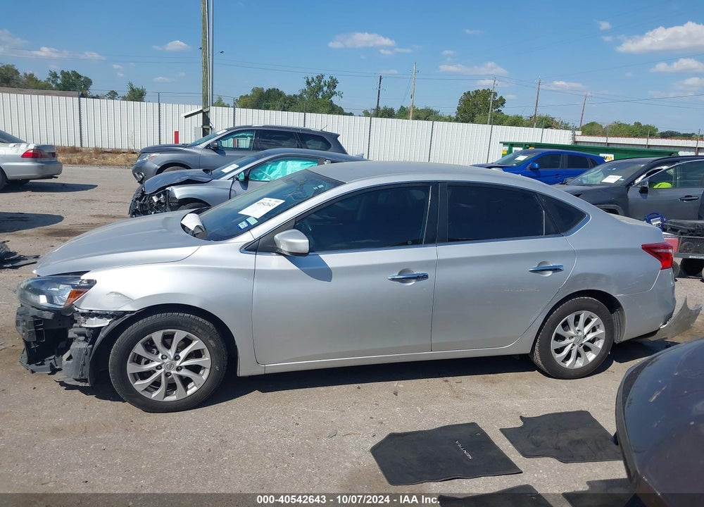 2018 NISSAN SENTRA SV VIN: 3N1AB7APXJY243912