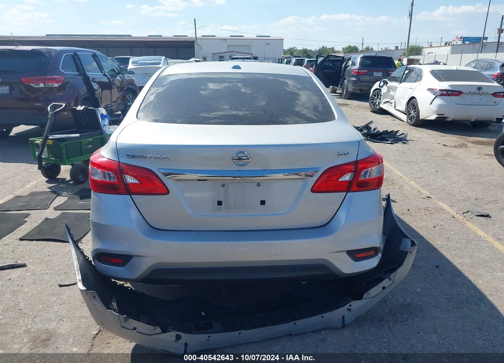2018 NISSAN SENTRA SV VIN: 3N1AB7APXJY243912