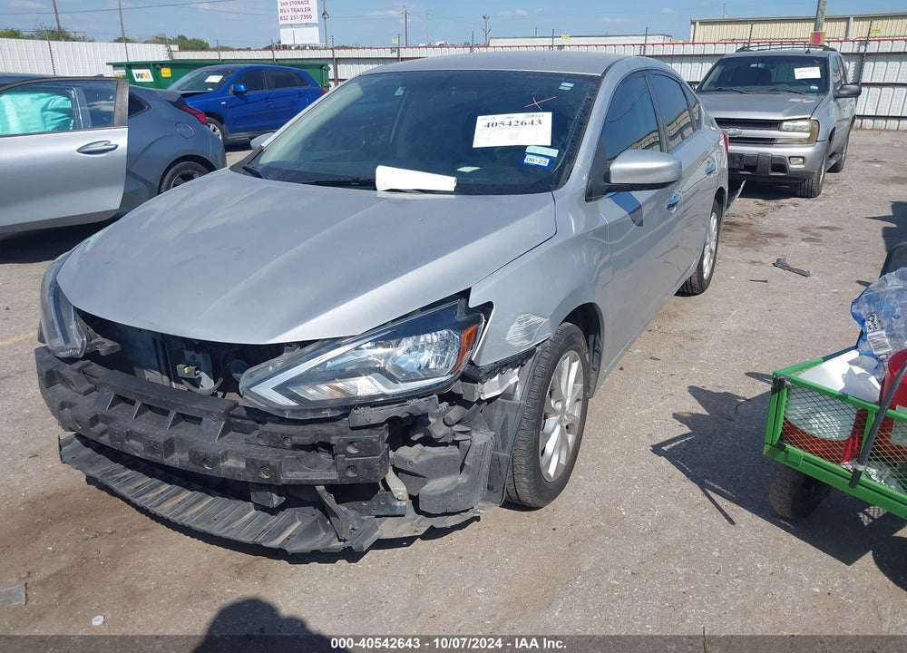 2018 NISSAN SENTRA SV VIN: 3N1AB7APXJY243912