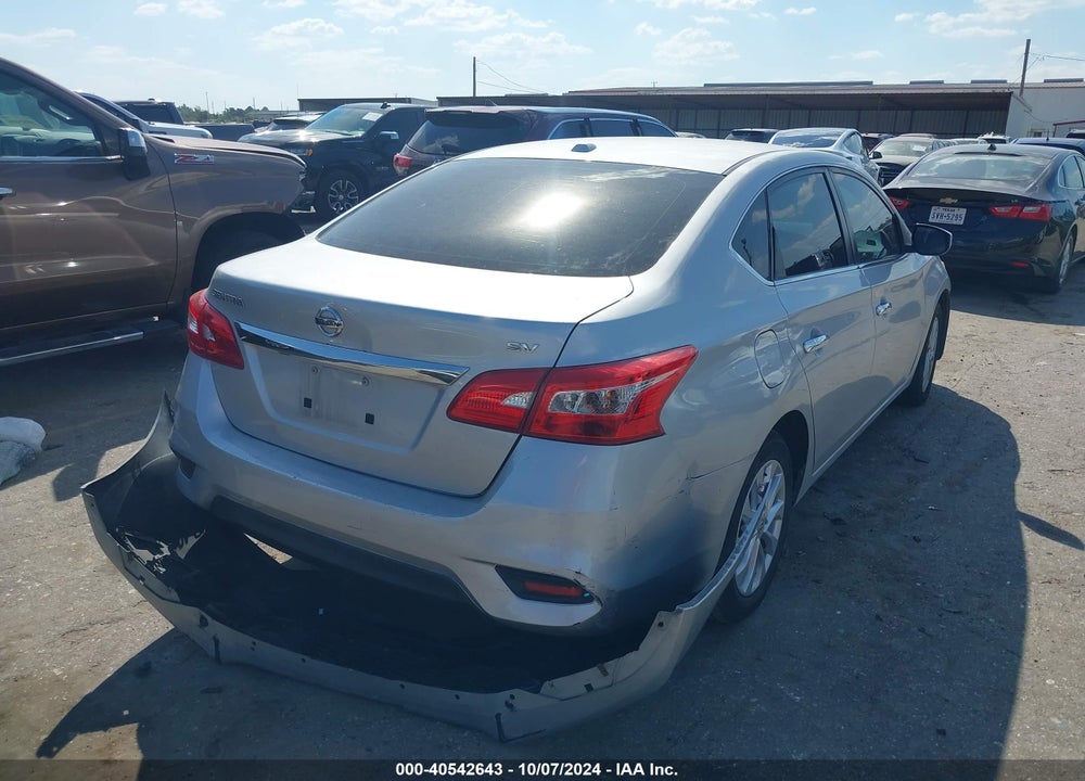 2018 NISSAN SENTRA SV VIN: 3N1AB7APXJY243912