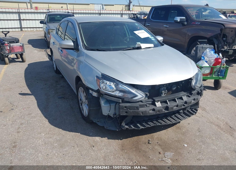 2018 NISSAN SENTRA SV VIN: 3N1AB7APXJY243912
