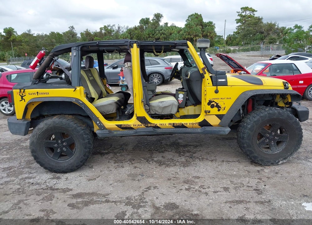 2008 ANGLER JEEP WR VIN: 1J4GA39168L529742