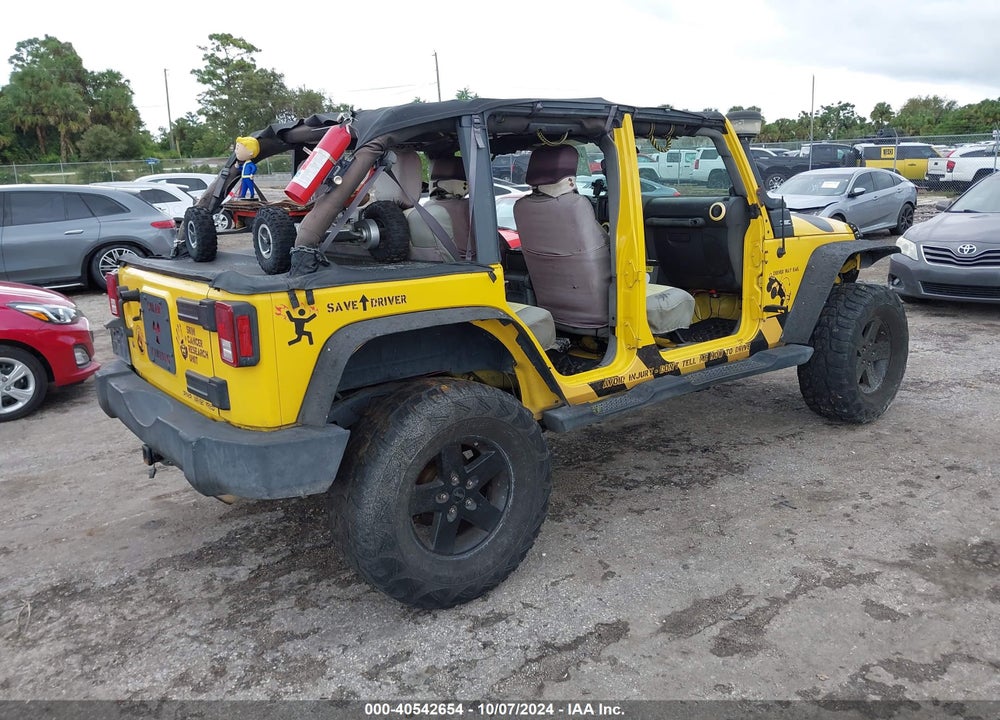 2008 ANGLER JEEP WR VIN: 1J4GA39168L529742