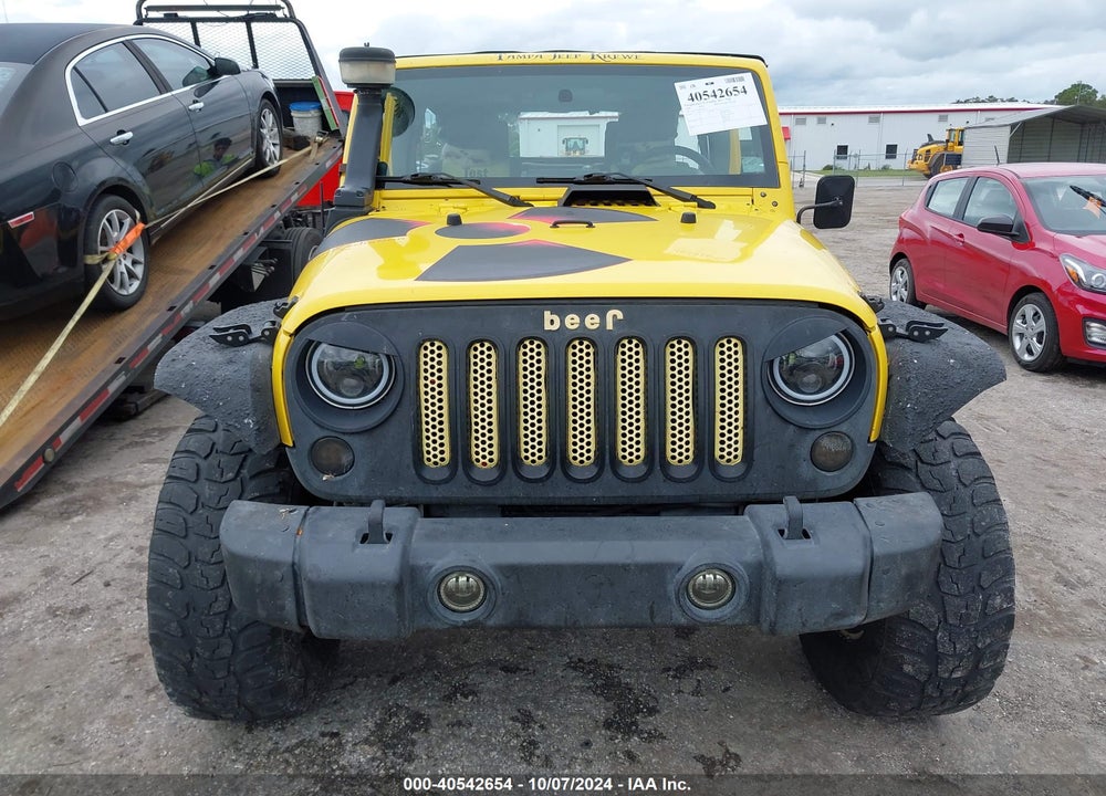 2008 ANGLER JEEP WR VIN: 1J4GA39168L529742