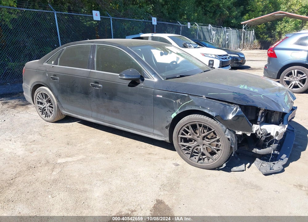 2018 AUDI A4 2.0T TECH ULTRA PREMIUM/2.0T ULTRA PREMIUM VIN: WAUKMAF48JA095137
