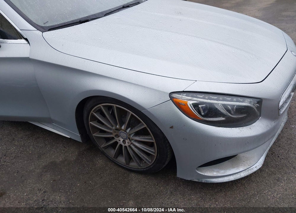 2017 MERCEDES-BENZ S 550 VIN: WDDXK8CB6HA023783