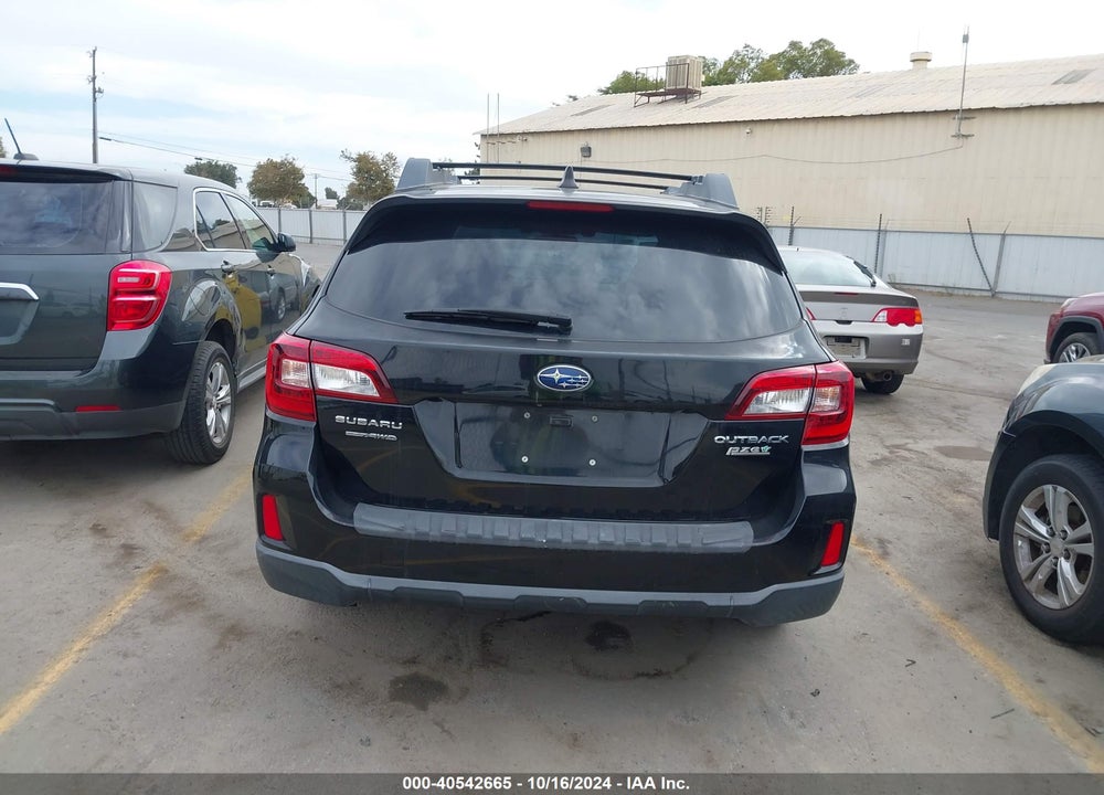 2016 SUBARU OUTBACK 2.5I LIMITED VIN: 4S4BSANCXG3355855