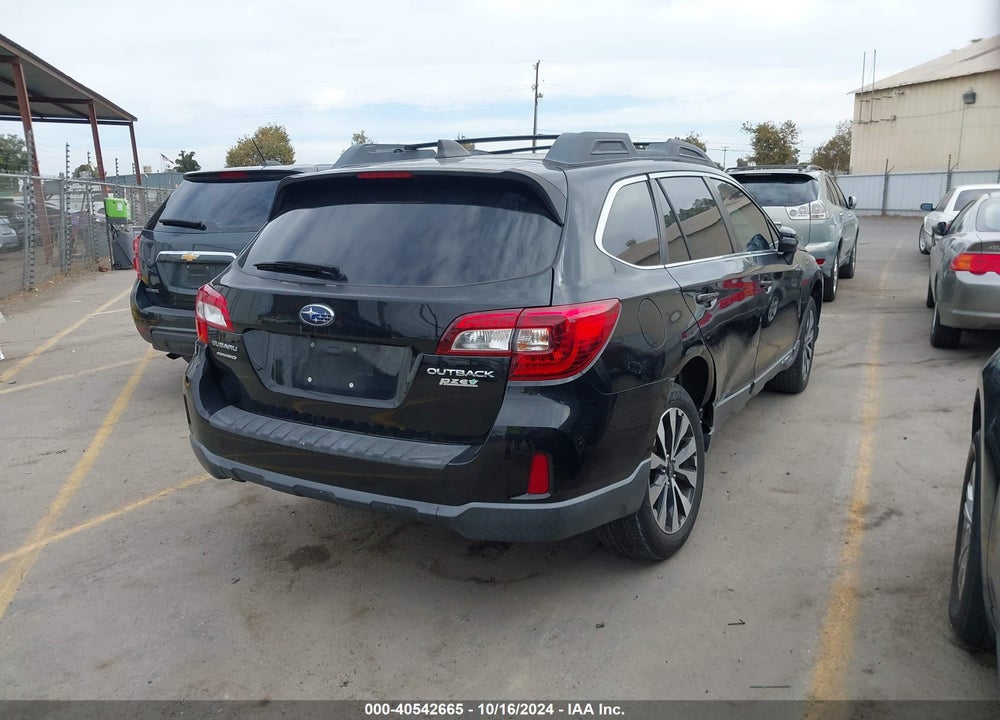 2016 SUBARU OUTBACK 2.5I LIMITED VIN: 4S4BSANCXG3355855