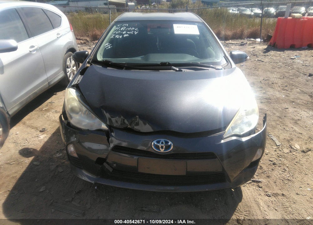2012 TOYOTA PRIUS C TWO VIN: JTDKDTB35C1522451