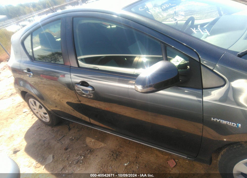 2012 TOYOTA PRIUS C TWO VIN: JTDKDTB35C1522451