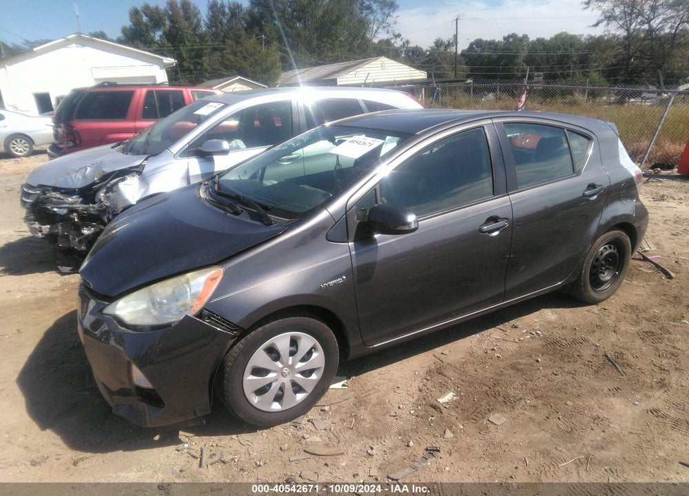 2012 TOYOTA PRIUS C TWO VIN: JTDKDTB35C1522451