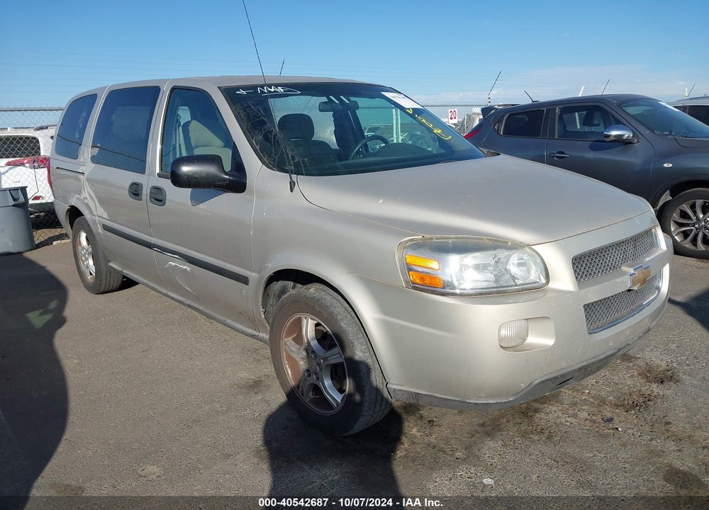 2008 CHEVROLET UPLANDER LS VIN: 1GNDV231X8D113582