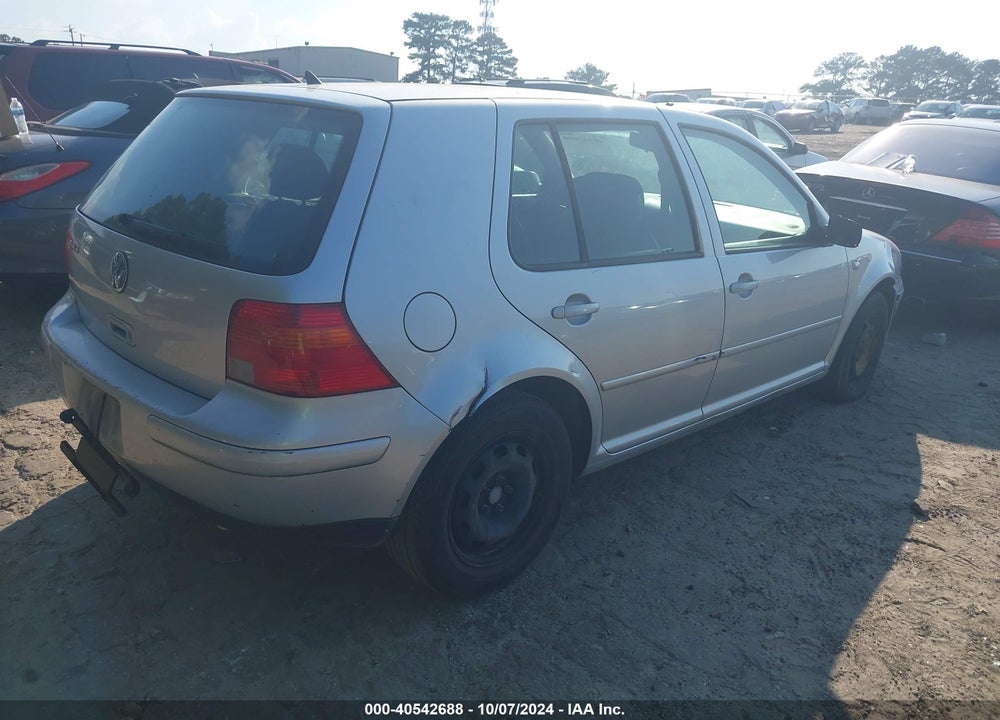 2001 VOLKSWAGEN GOLF GLS VIN: 9BWGT61J014042801