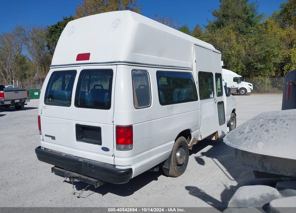 1998 FORD BUS E-350 VIN: 1FTSS34LXWHA30349