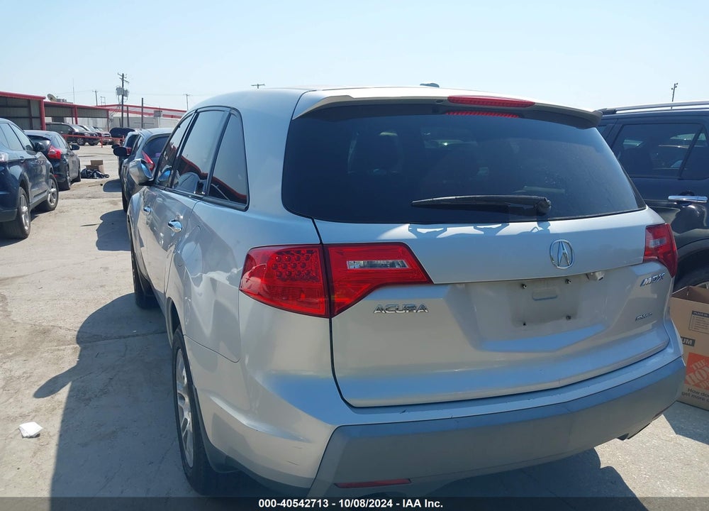 2008 ACURA MDX TECHNOLOGY PACKAGE VIN: 2HNYD283X8H507717