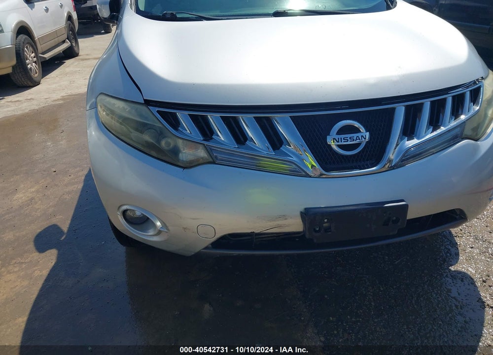 2009 NISSAN MURANO LE VIN: JN8AZ18W79W131837