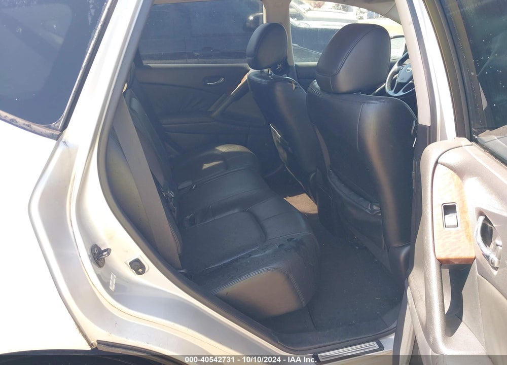 2009 NISSAN MURANO LE VIN: JN8AZ18W79W131837
