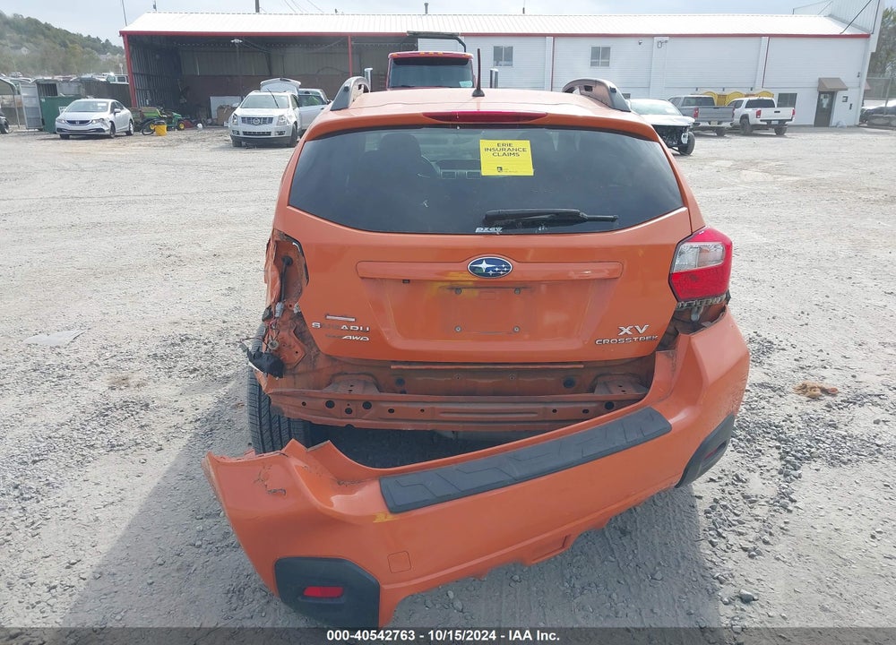 2015 SUBARU XV CROSSTREK 2.0I PREMIUM VIN: JF2GPACC6FH327052