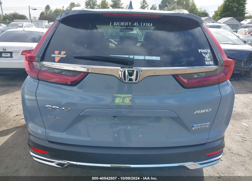 2022 HONDA CR-V HYBRID TOURING VIN: 5J6RT6H94NL014083