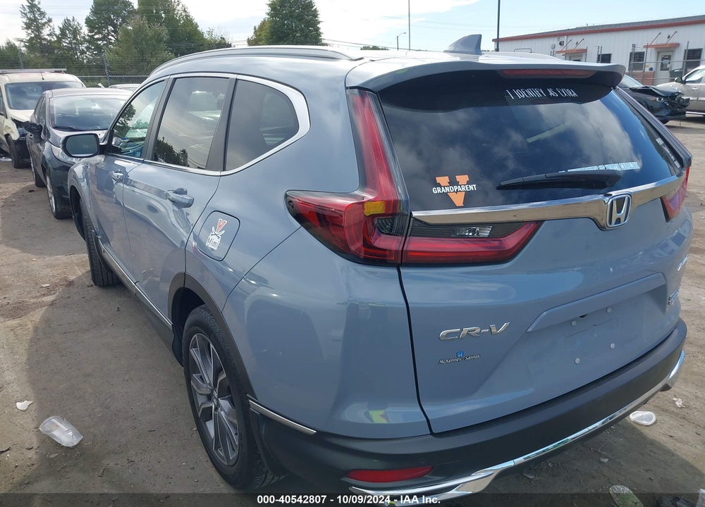 2022 HONDA CR-V HYBRID TOURING VIN: 5J6RT6H94NL014083