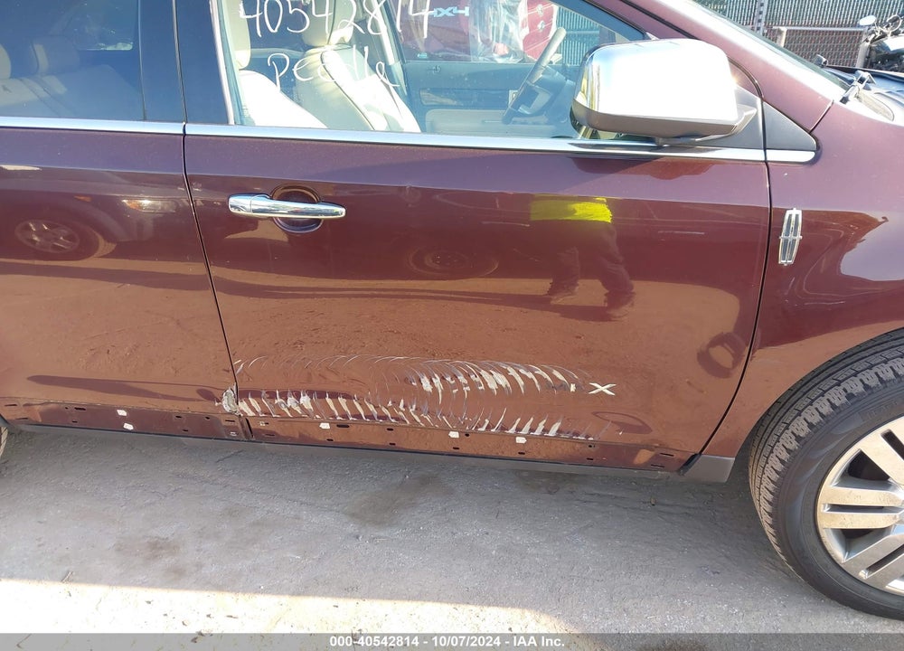 2009 LINCOLN MKX VIN: 2LMDU88C19BJ08626