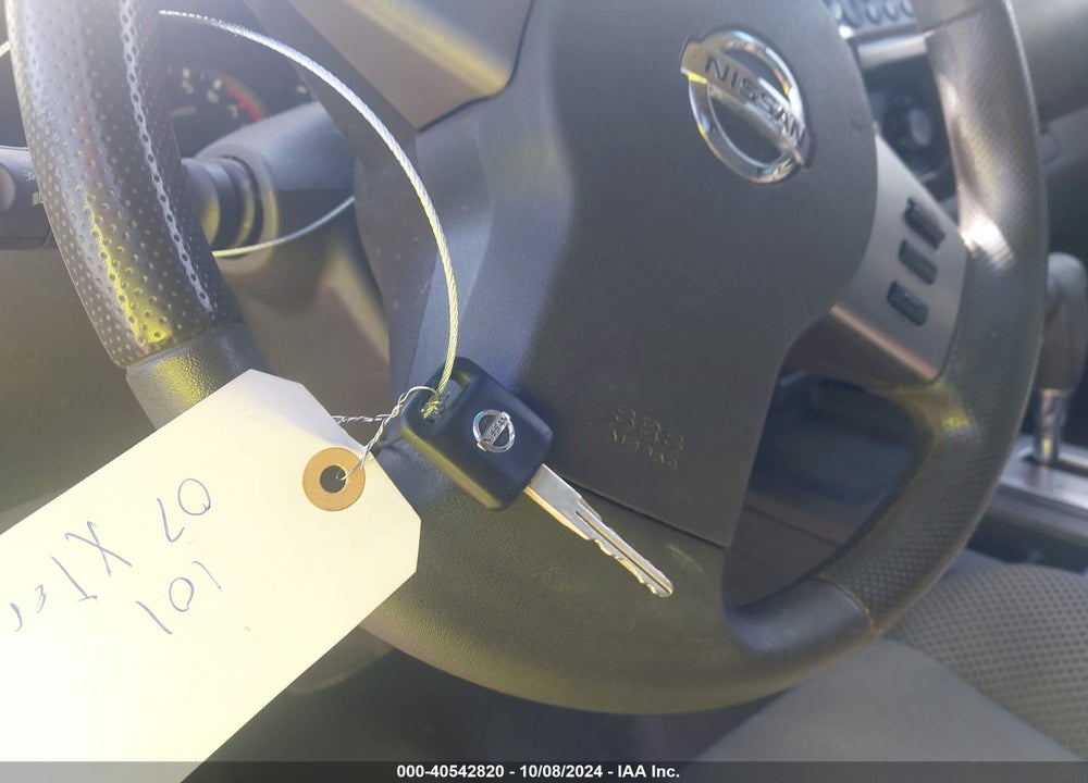 2007 NISSAN XTERRA X VIN: 5N1AN08U87C544568