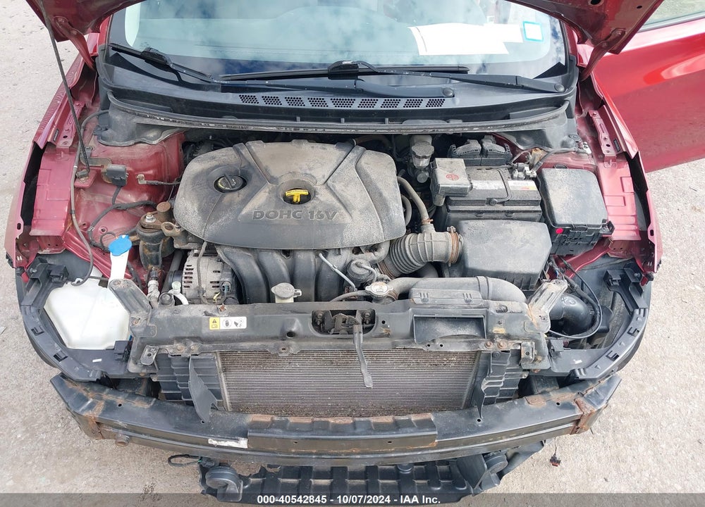 2013 HYUNDAI ELANTRA GLS VIN: 5NPDH4AE9DH391735