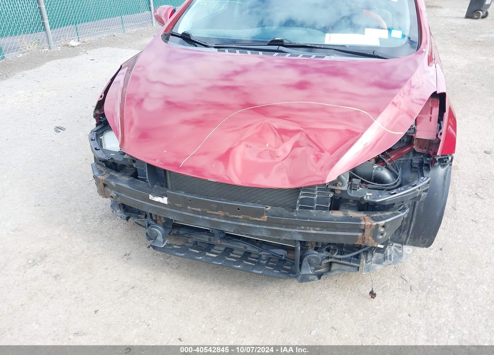 2013 HYUNDAI ELANTRA GLS VIN: 5NPDH4AE9DH391735