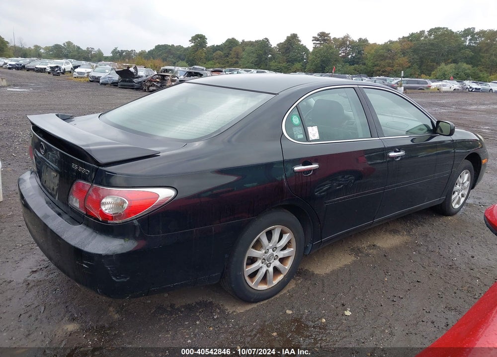 2004 LEXUS ES 330 VIN: JTHBA30G345037118