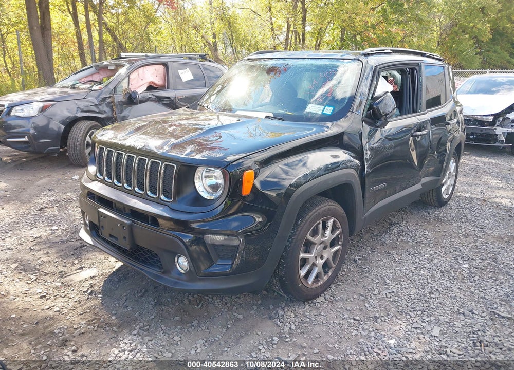 2019 JEEP RENEGADE LATITUDE FWD VIN: ZACNJABBXKPK76364
