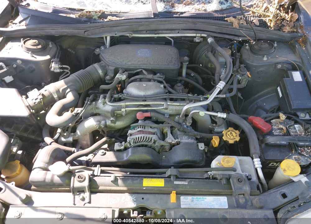 2008 SUBARU FORESTER 2.5X VIN: JF1SG63678H707204