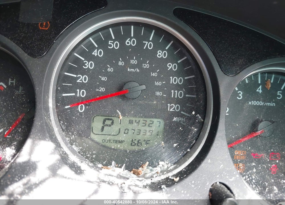 2008 SUBARU FORESTER 2.5X VIN: JF1SG63678H707204