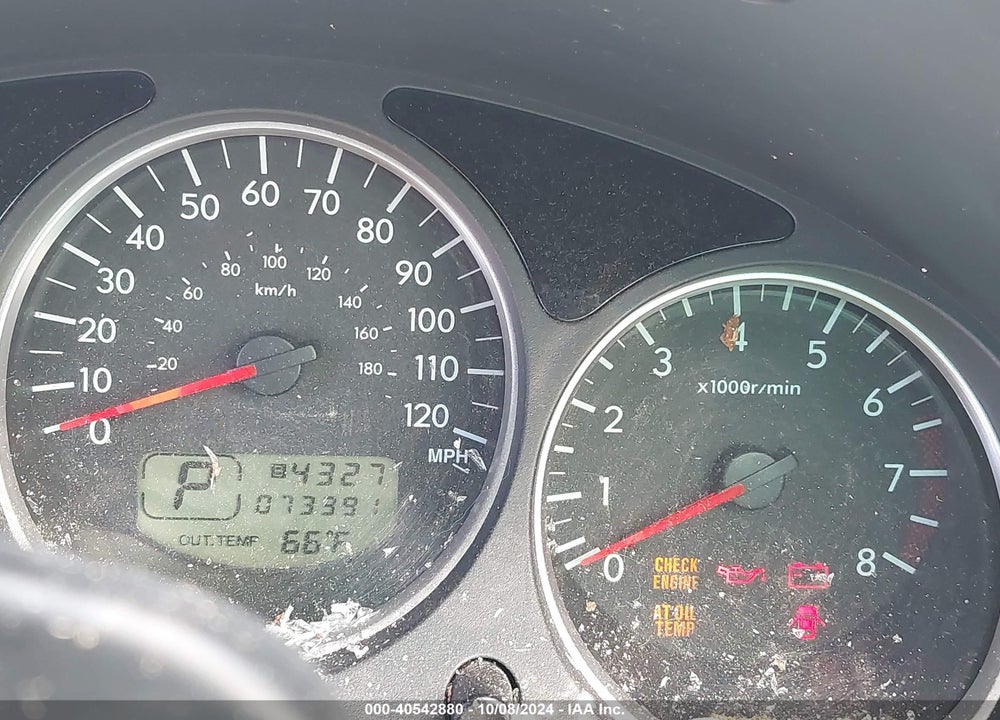 2008 SUBARU FORESTER 2.5X VIN: JF1SG63678H707204