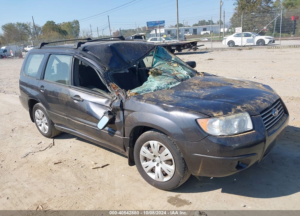 2008 SUBARU FORESTER 2.5X VIN: JF1SG63678H707204