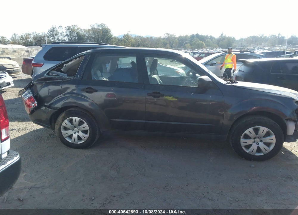 2011 SUBARU FORESTER 2.5X VIN: JF2SHAAC9BH701318