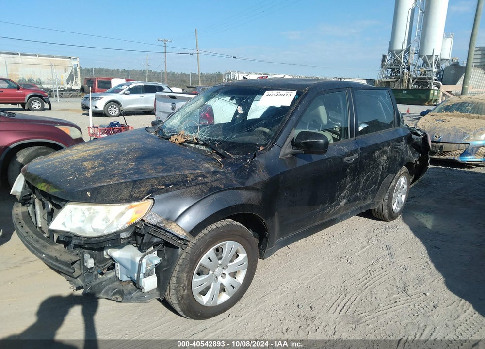 2011 SUBARU FORESTER 2.5X VIN: JF2SHAAC9BH701318
