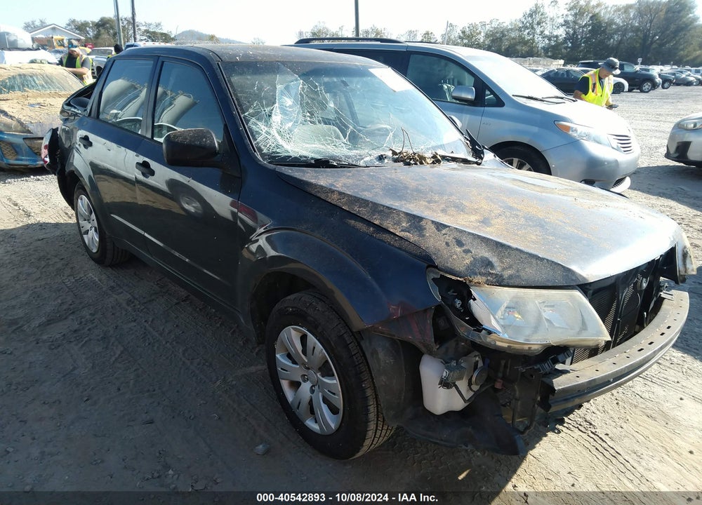 2011 SUBARU FORESTER 2.5X VIN: JF2SHAAC9BH701318