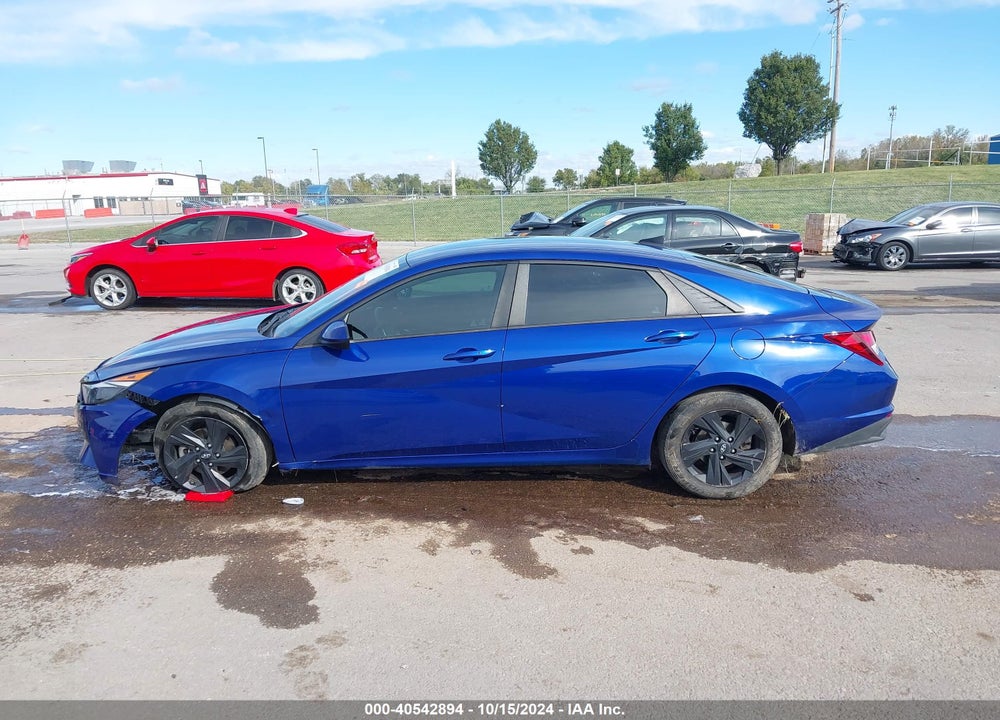2021 HYUNDAI ELANTRA SEL VIN: 5NPLS4AG8MH020595