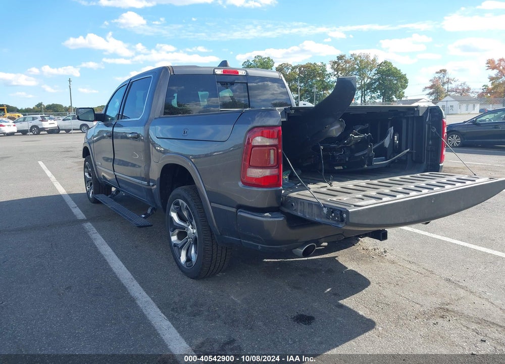 2019 RAM 1500 LIMITED 4X4 5'7 BOX VIN: 1C6SRFHT8KN633391