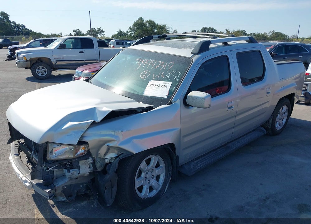 2006 HONDA RIDGELINE RTL VIN: 2HJYK16556H538036