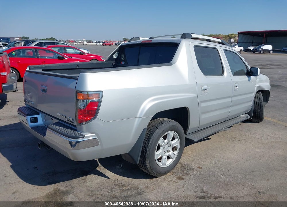 2006 HONDA RIDGELINE RTL VIN: 2HJYK16556H538036