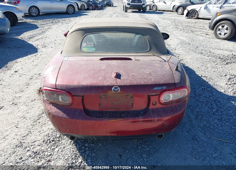 2012 MAZDA MX-5 MIATA GRAND TOURING VIN: JM1NC2NF6C0221242